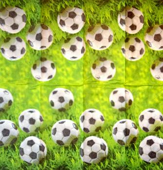 056 Sport: Fußball - 3-lagig - Paper Design